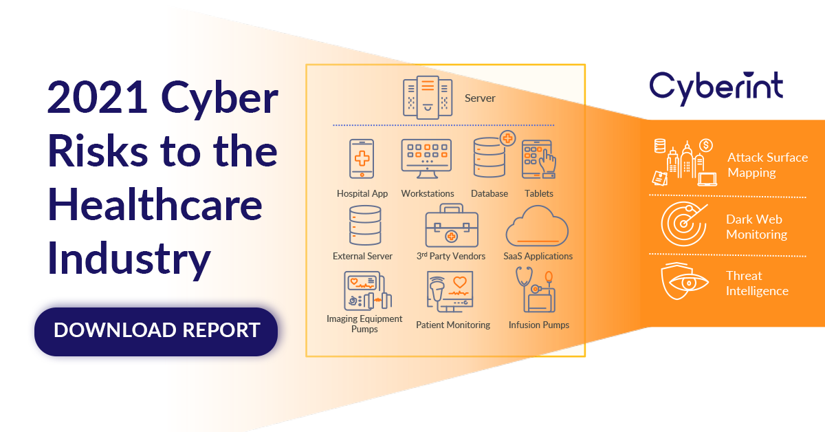 2021 Cyber Risks to the Healthcare Industry Report Cyberint